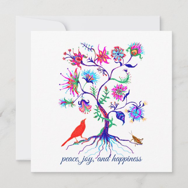 Invitación A tree of life (Anverso)