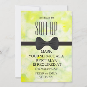 Invitación a tu Servicio como Padrino de Boda
