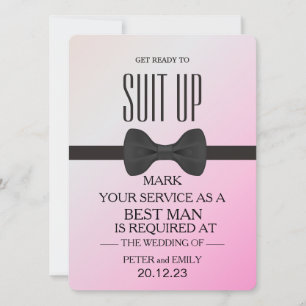Invitación a tu Servicio como Padrino de Boda