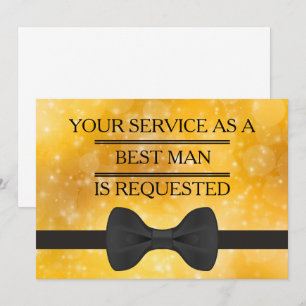 Invitación a tu Servicio como Padrino de Boda