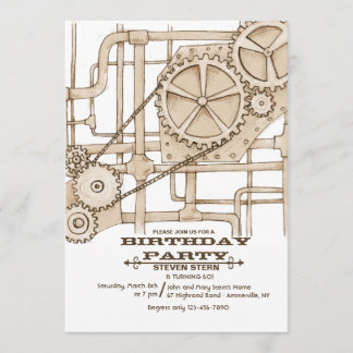 Invitación a tuberías y engranajes