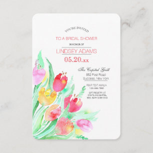 Invitación a Tulip Bouquet