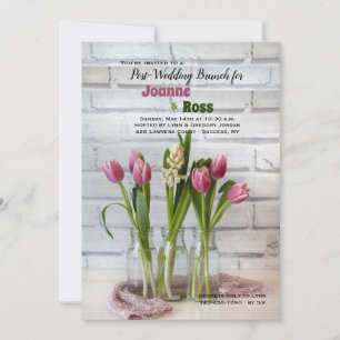 Invitación a Tulipanes e Hiacintos