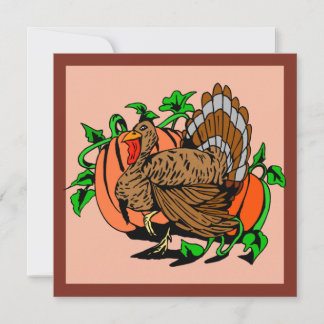 Invitación a Turquía y calabaza