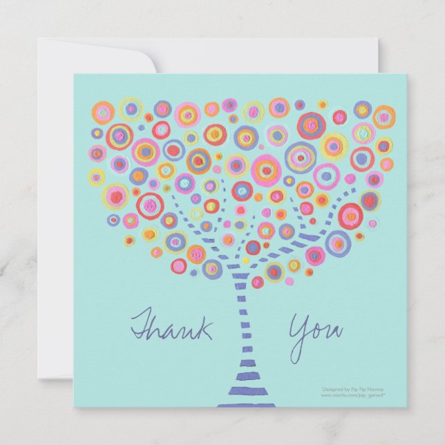 Invitación a un árbol circular de Boda de la cena  (Anverso)