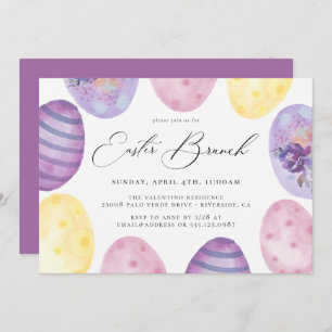 Invitación a un brunch de Pascua