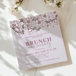 Invitación a un brunch del Día de la Madre Floral