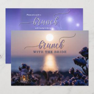 Invitación a un brunch nupcial de Boho Lantern en