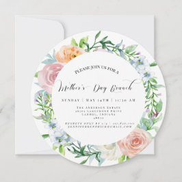 Invitación a un círculo de brunch del Día de la Ma