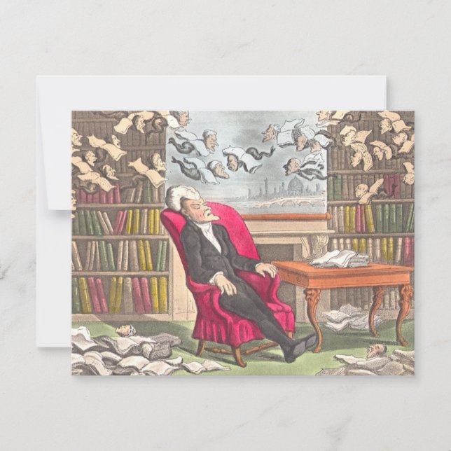 Invitación a un club de libros único y de ensueño  (Anverso)