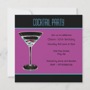 Invitación a un cóctel personalizado