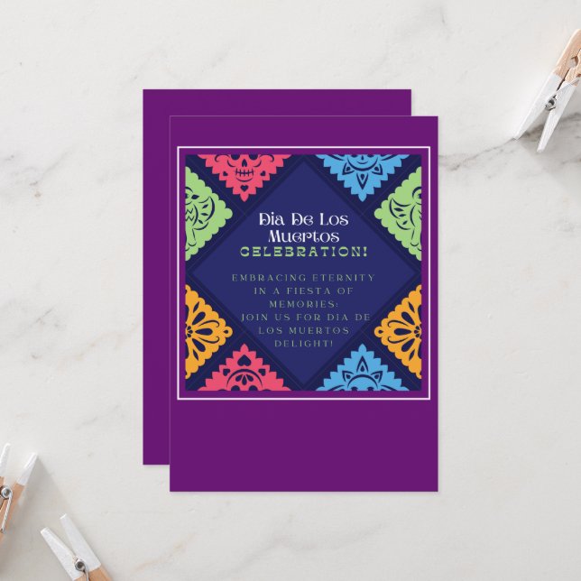 Invitación a un día de los muertos (Anverso/Reverso In Situ)