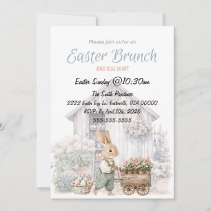 Invitación a un encantador Brunch de Pascua y caza