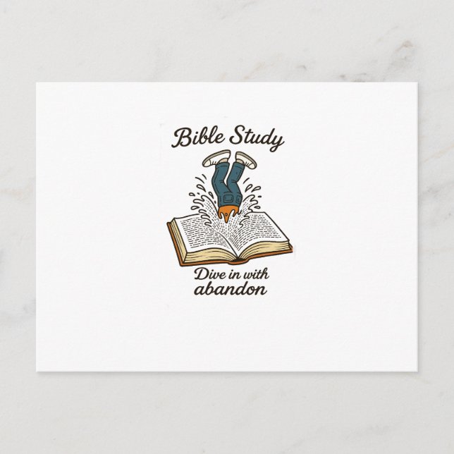 Invitación a un estudio de la biblia (Anverso)