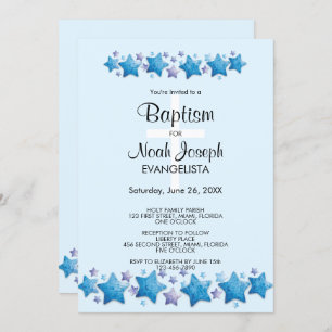 Invitación a un evento de BAPTISM en las estrellas