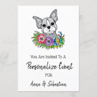 *~* Invitación a un evento de Bulldog francés espe