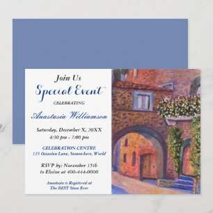 INVITACIÓN A UN EVENTO DE FIESTA DE VECINDARIO