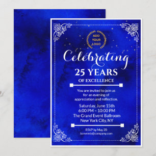 Invitación a un evento de negocios de Navy Blue & 