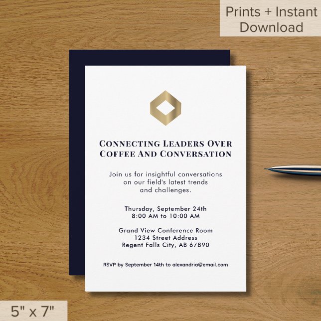 Invitación a un evento de red profesional (Subido por el creador)