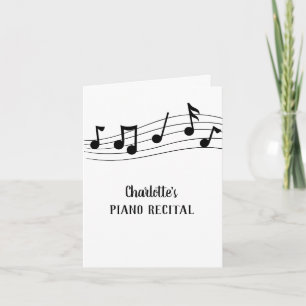 Invitación a un evento musical de personalizable