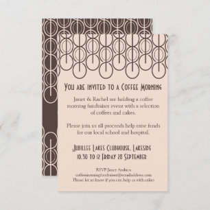 Invitación a un evento para recaudar fondos en la 