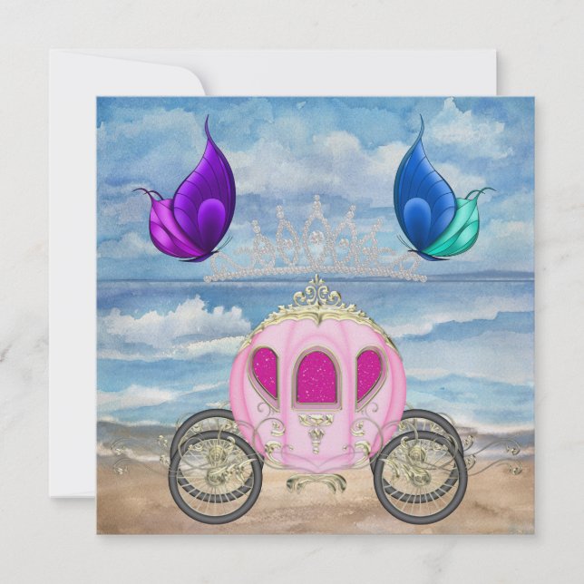 Invitación a un evento real (Anverso)