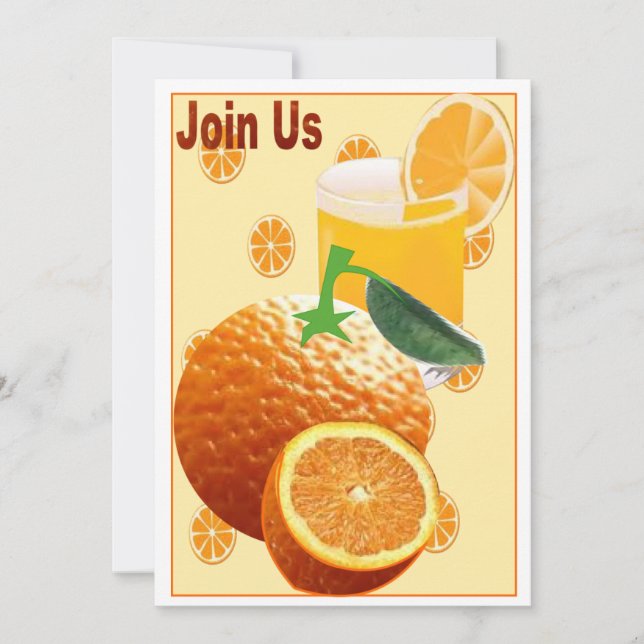 Invitación a un fiesta de cócteles (Anverso)