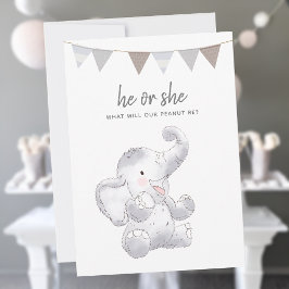 Invitación a un Fiesta de elefante infantil modern