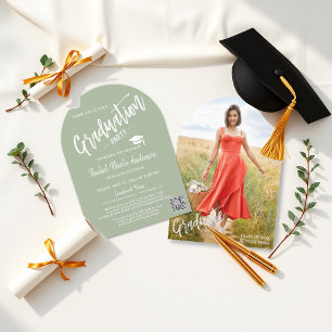 Invitación a un graduado de fotografía del Arco Ve
