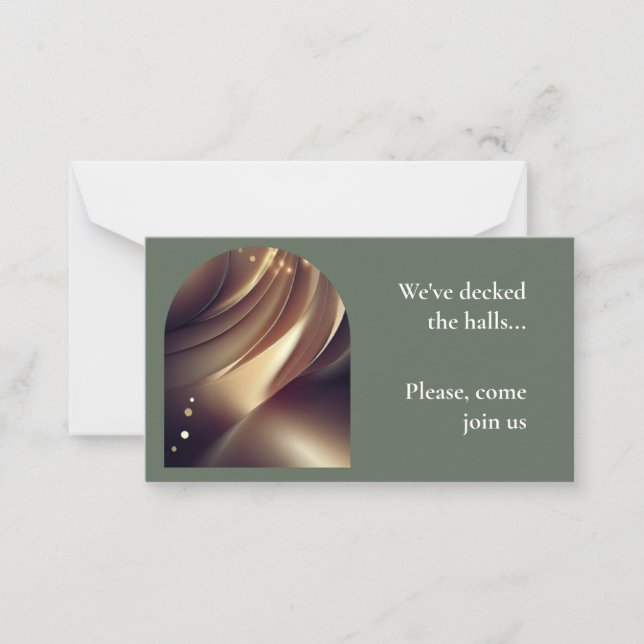 Invitación a un grupo empresarial (Anverso)