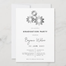 Invitación a un partido de graduación de ingeniero