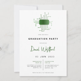 Invitación a un partido de graduación de ingeniero