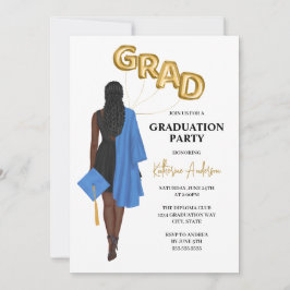 Invitación a un partido de graduación femenino