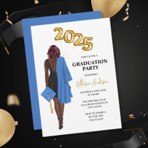 Invitación a un partido de graduación femenino