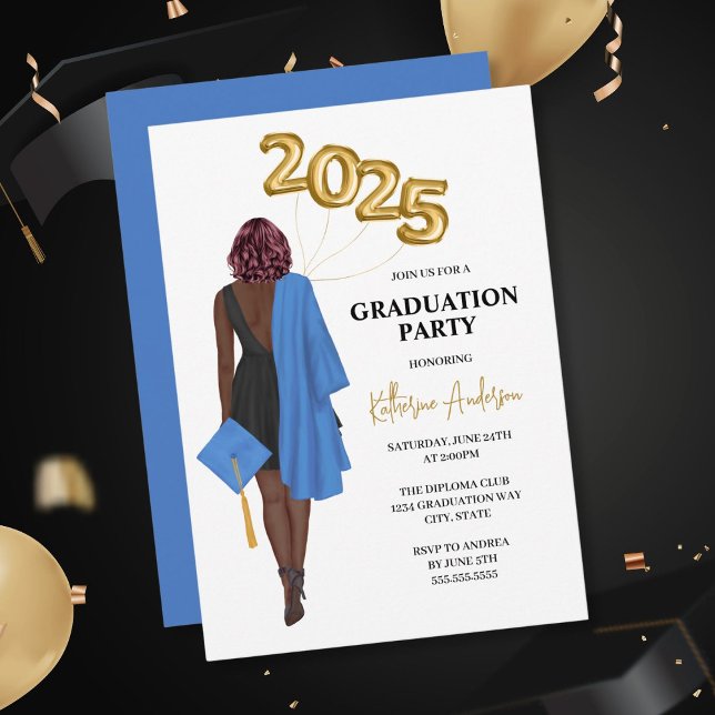 Invitación a un partido de graduación femenino (Subido por el creador)