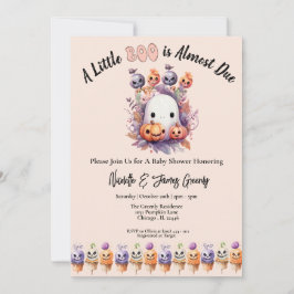 Invitación A un pequeño bote casi se le debe Baby Shower