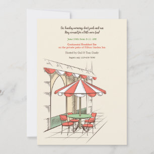 Invitación a un pequeño café