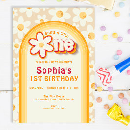 Invitación a un primer cumpleaños salvaje | Boho D