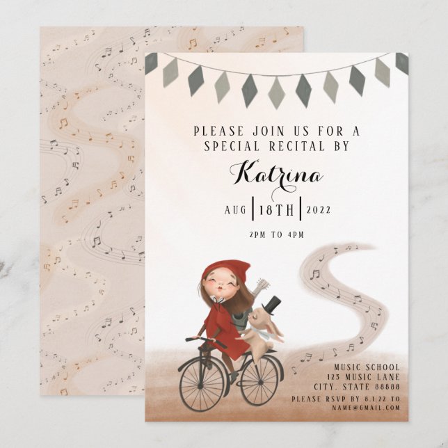 Invitación a un Recital de Guitarra (Anverso / Reverso)