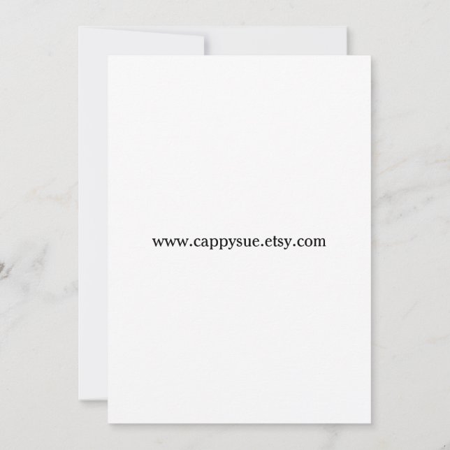 Invitación a un show de bebés humorístico (Reverso)