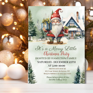 Invitación a una alegre fiestecita de Navidad