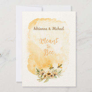 Invitación a una boda asequible
