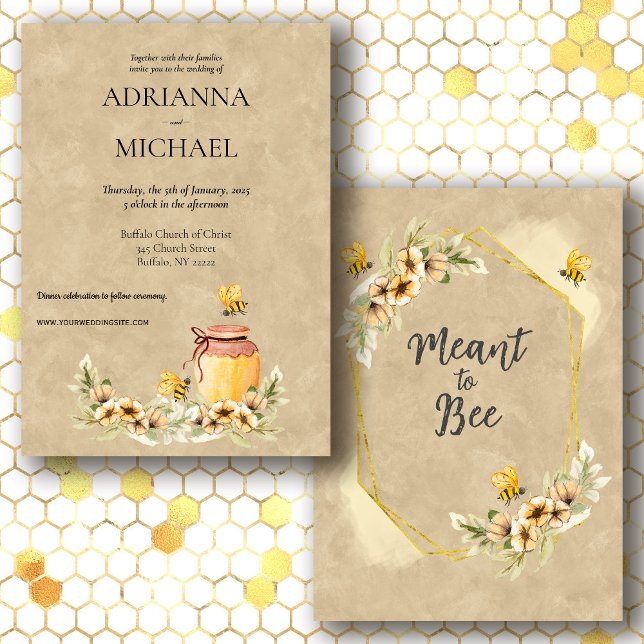 Invitación a una boda asequible (Subido por el creador)