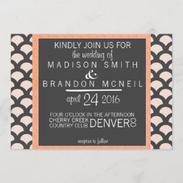 Invitación a una boda brillante