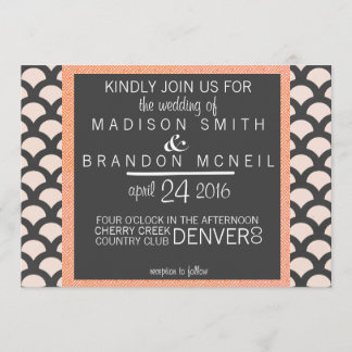 Invitación a una boda brillante