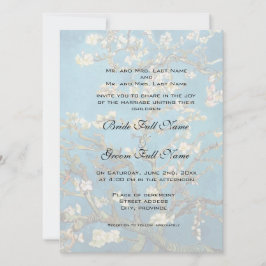 Invitación a una boda de arte fino