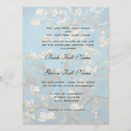 Invitación a una boda de arte fino
