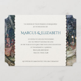 Invitación a una boda de ensueño de verano