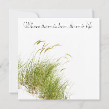 Invitación a una boda en la playa