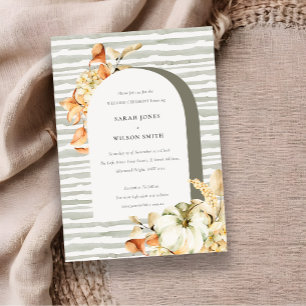 Invitación a una boda floral en el Arco de Calabaz
